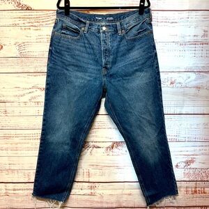 Super High Rise Old Navy Straight Jeans